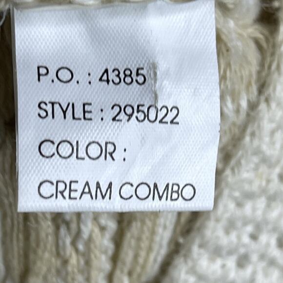 Signature by Northern Isles Petites Cardigan Cream Hand Embroidered Petite Large - Picture 5 of 9
